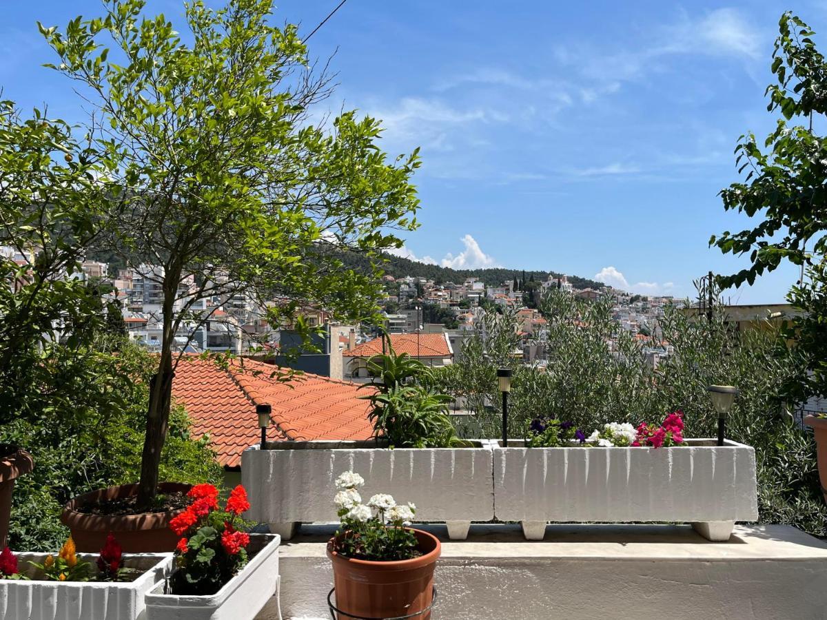 Вилла Vasilis Garden House Кавала Экстерьер фото
