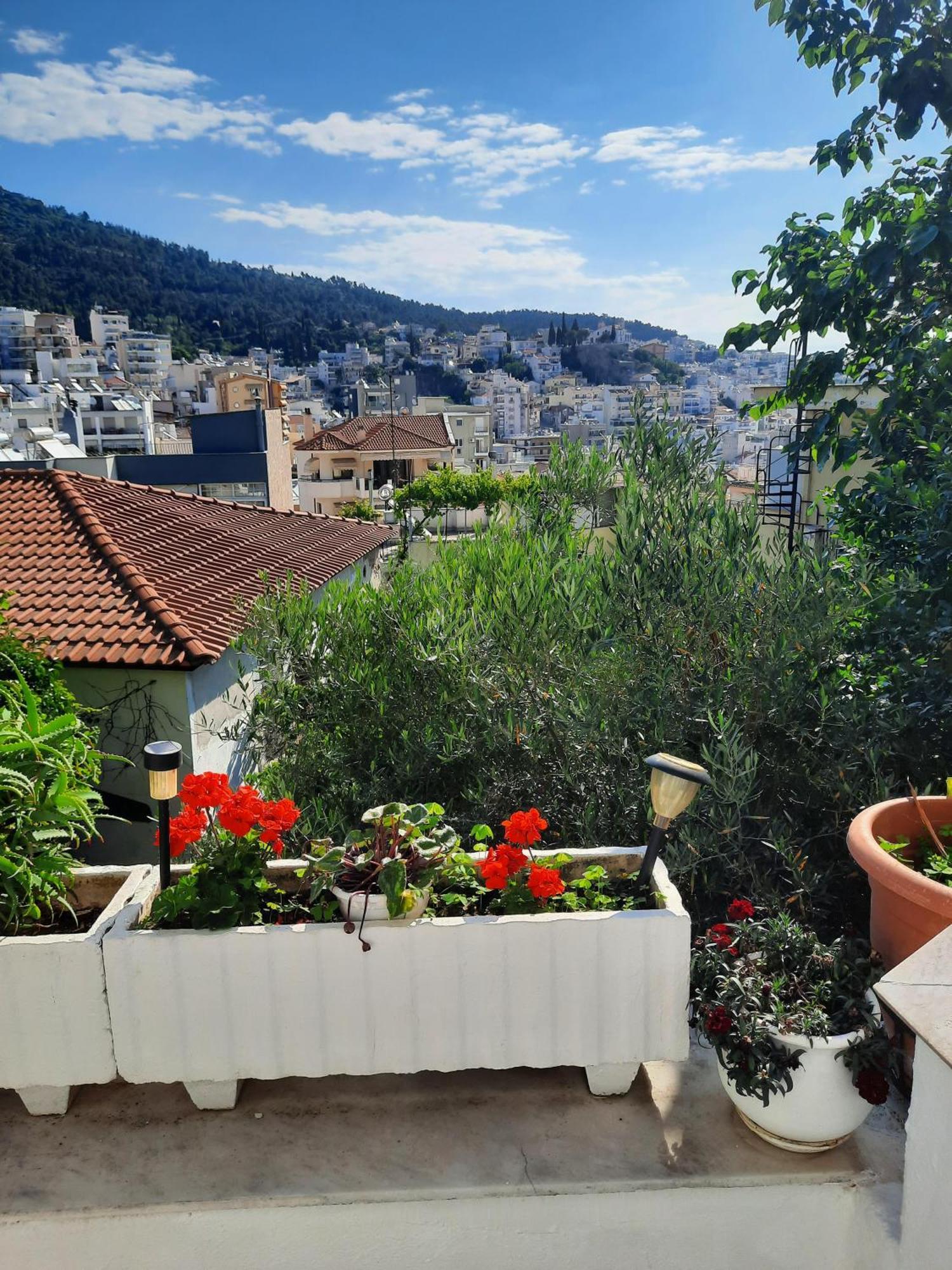 Вилла Vasilis Garden House Кавала Экстерьер фото