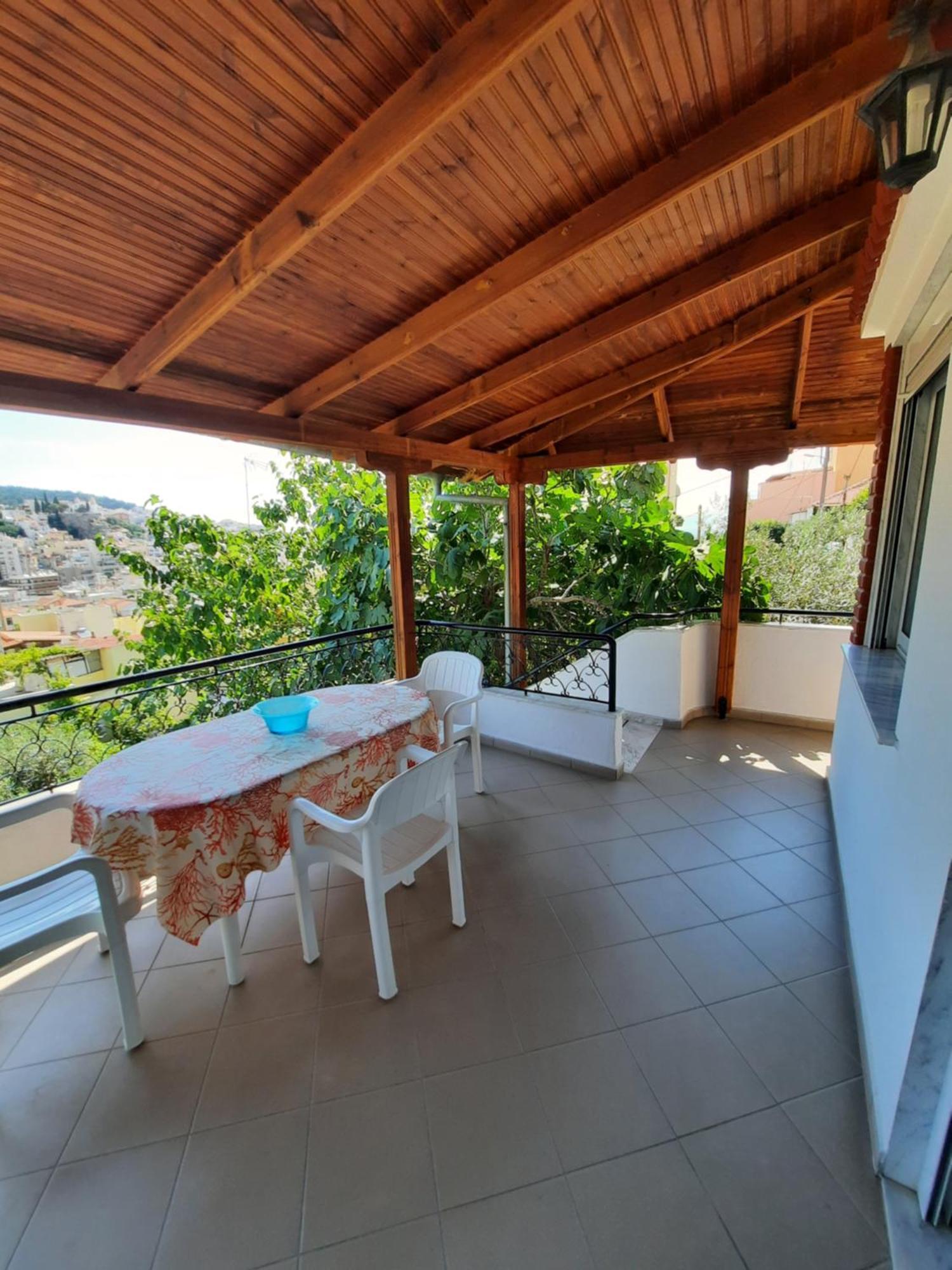 Вилла Vasilis Garden House Кавала Экстерьер фото