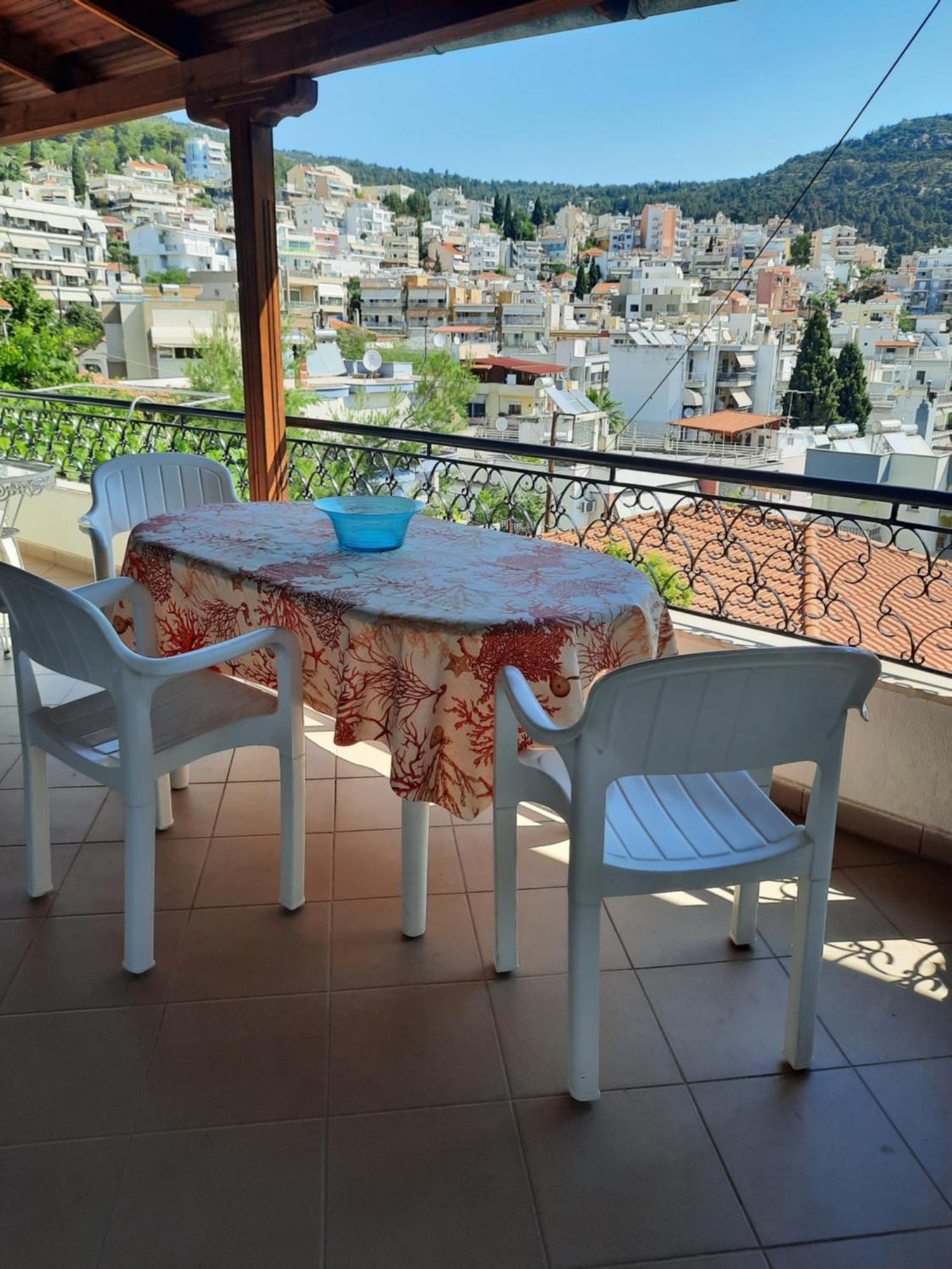 Вилла Vasilis Garden House Кавала Экстерьер фото