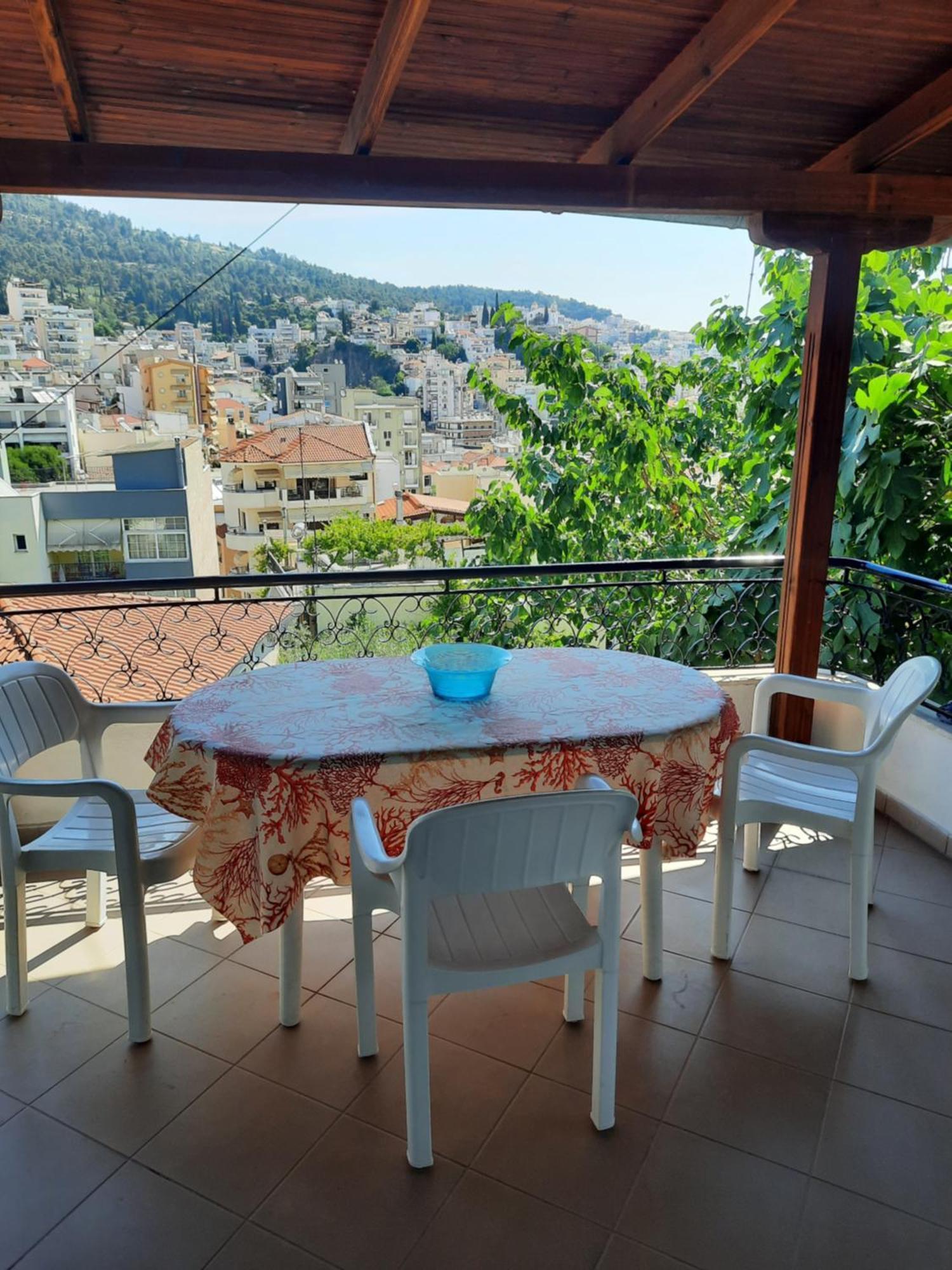 Вилла Vasilis Garden House Кавала Экстерьер фото
