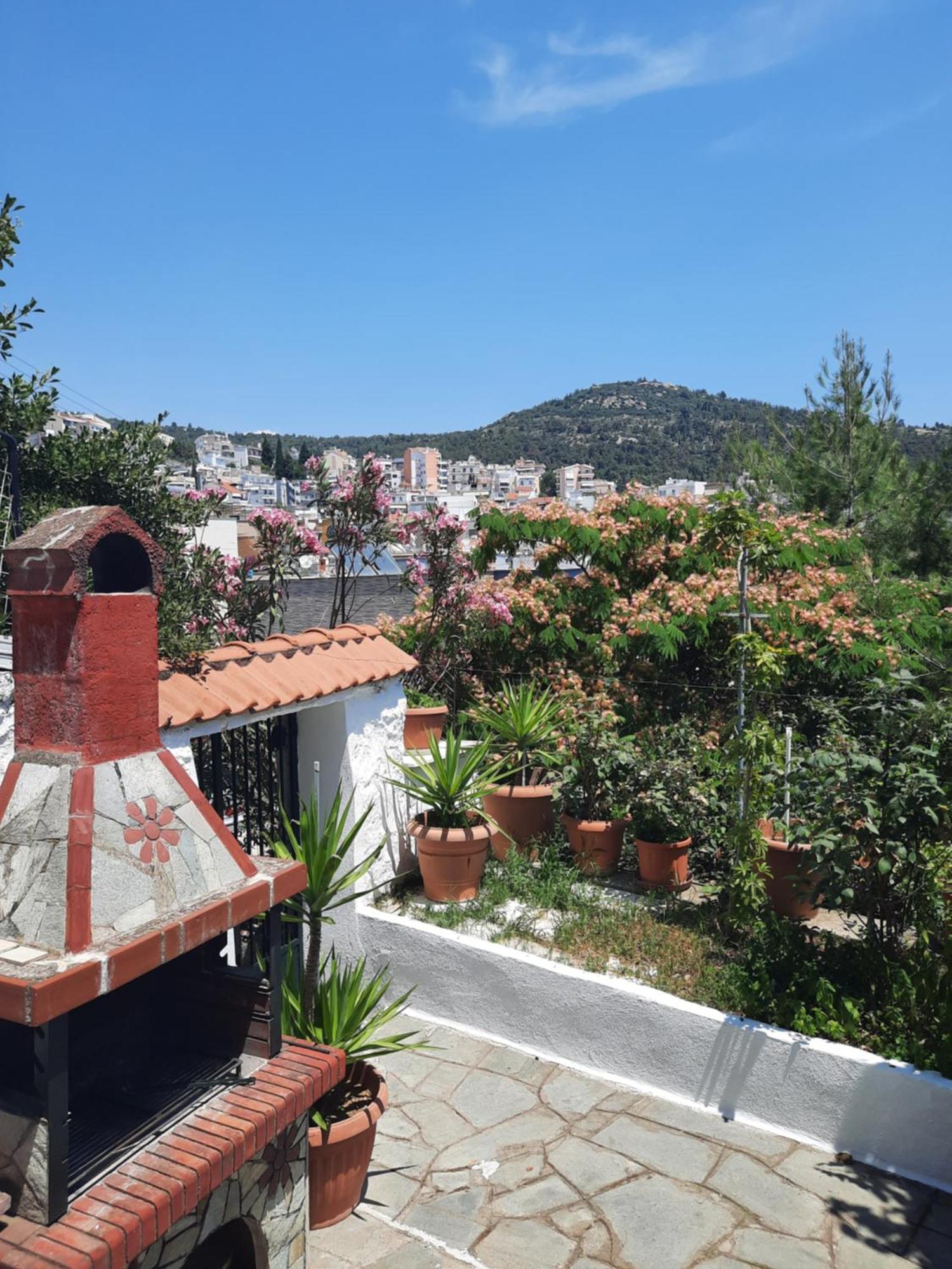 Вилла Vasilis Garden House Кавала Экстерьер фото