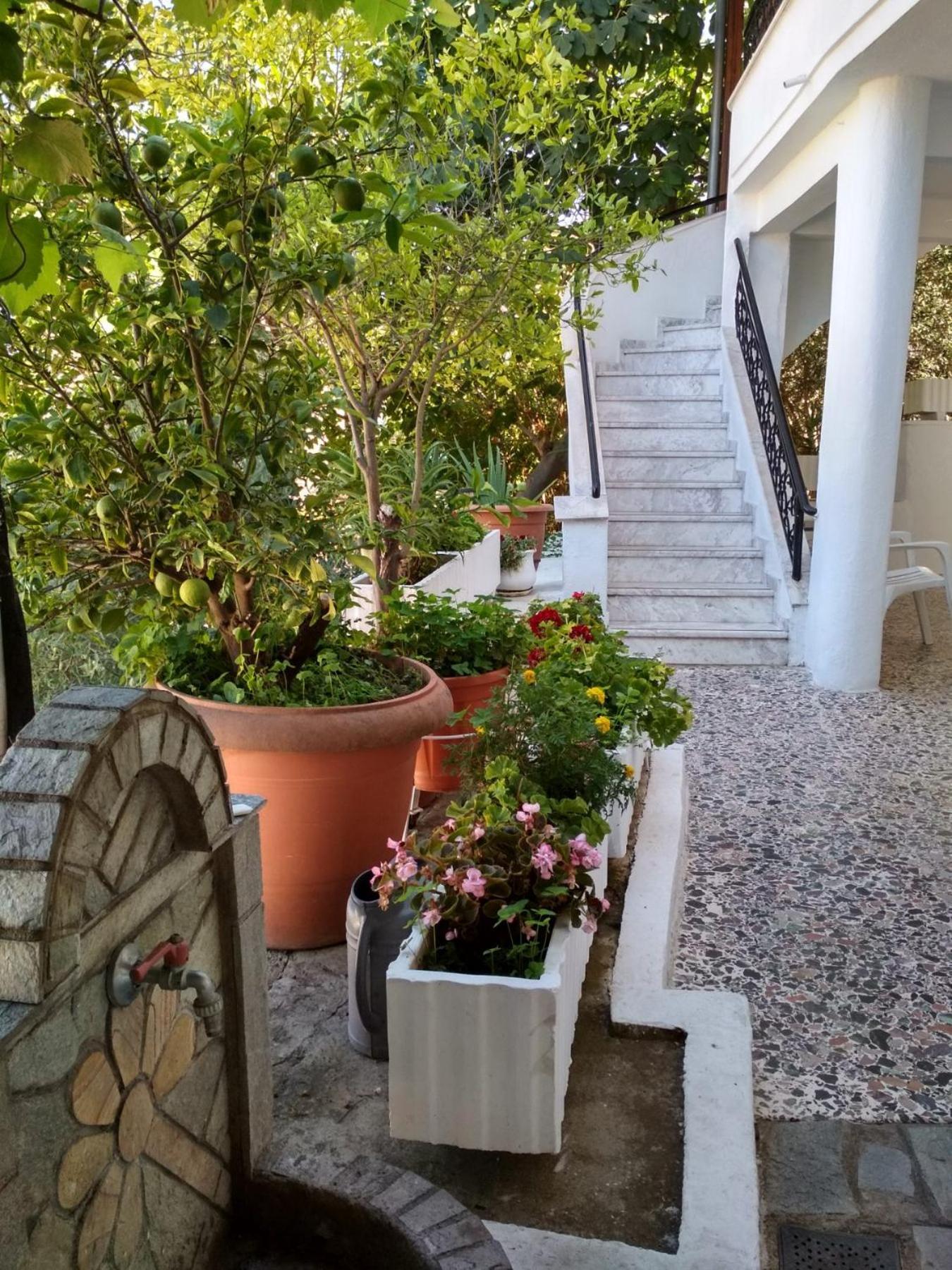 Вилла Vasilis Garden House Кавала Экстерьер фото